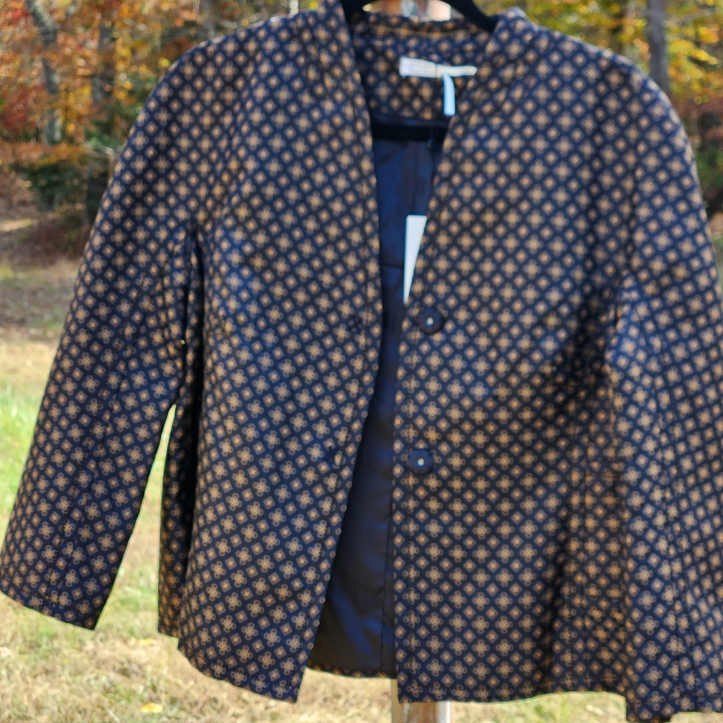 Leon Max Limited Edition Black Tie Blazer L